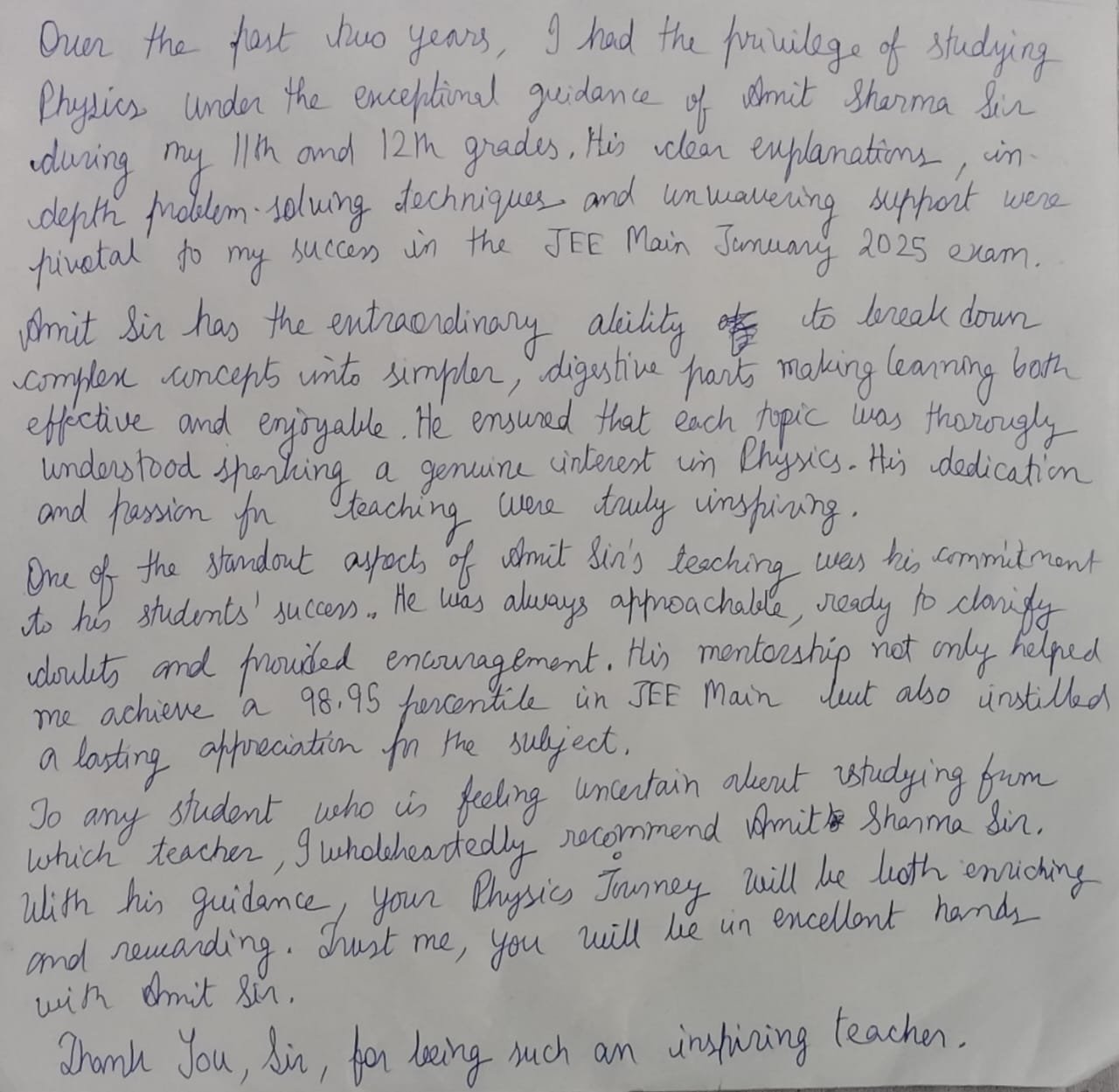 Arya Ash - Handwritten 2025