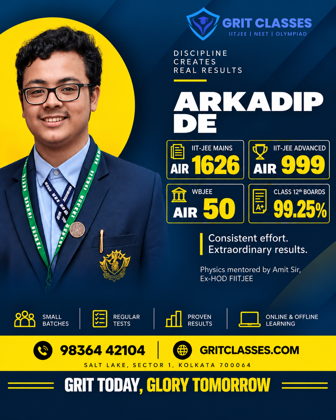 Arkadip De - Result 2026
