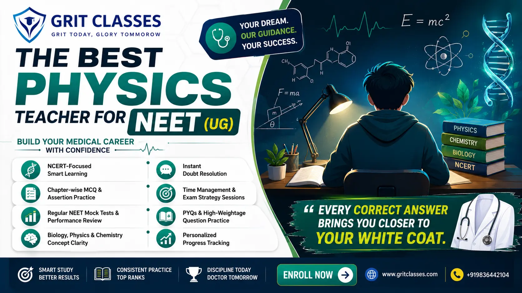 Best Physics Teacher for NEET