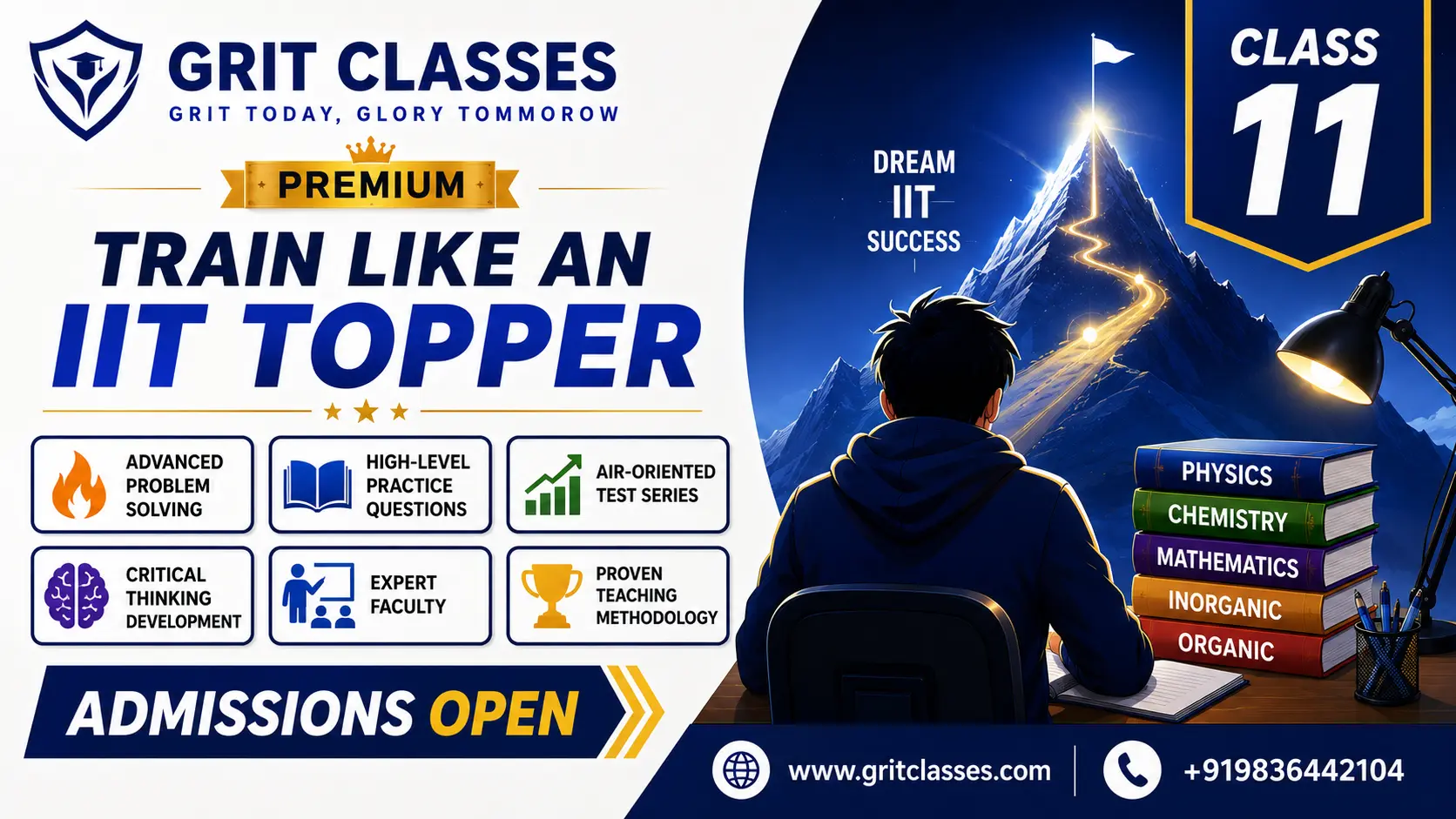 Train like an IIT Topper- class 11